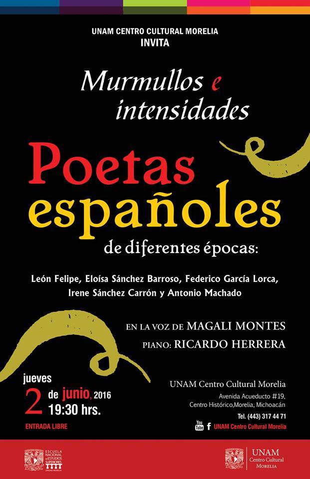 Murmullos e Intensidades: Poetas Españoles