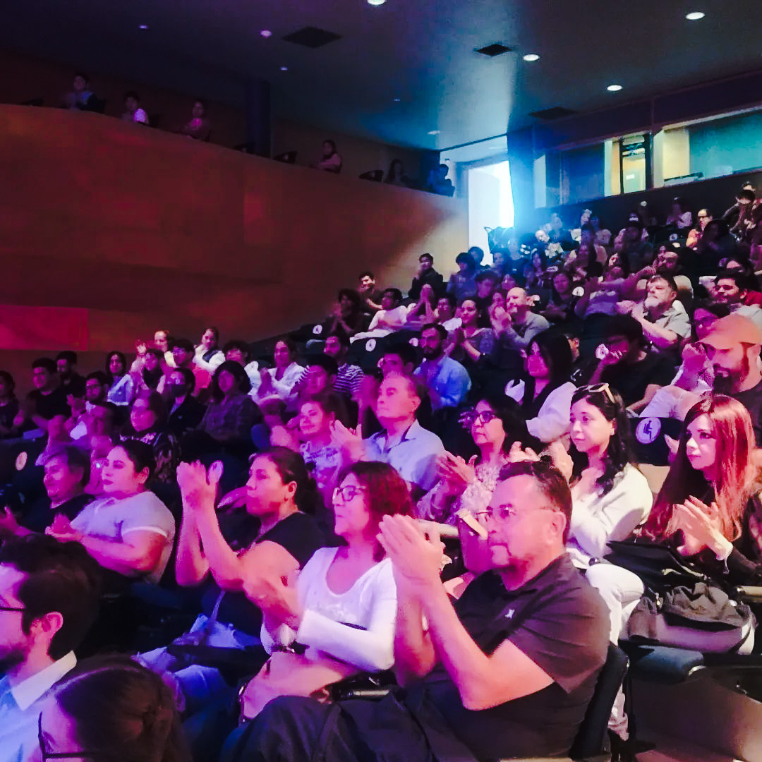 Audiencia presente en el Concierto de Piano. UNAM Campus Morelia.