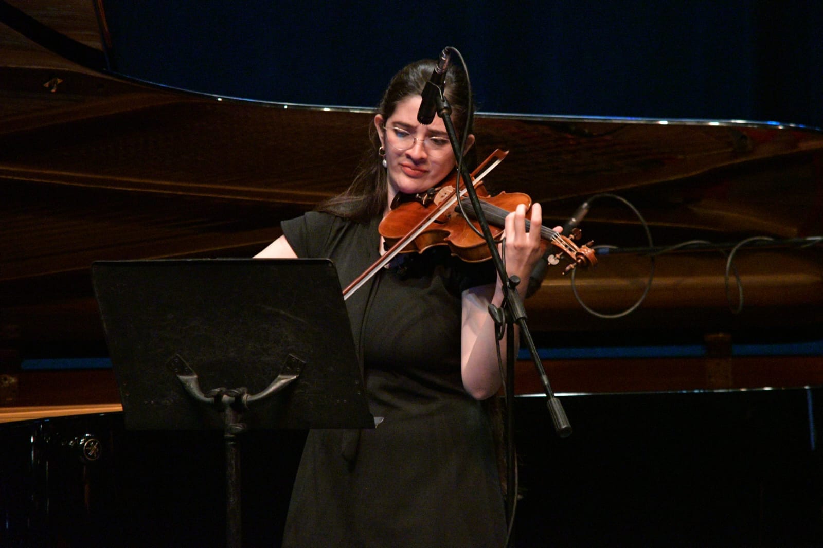 Areli Villanueva [violín]. Teatro Ocampo, Morelia, Michoacán, 2024.