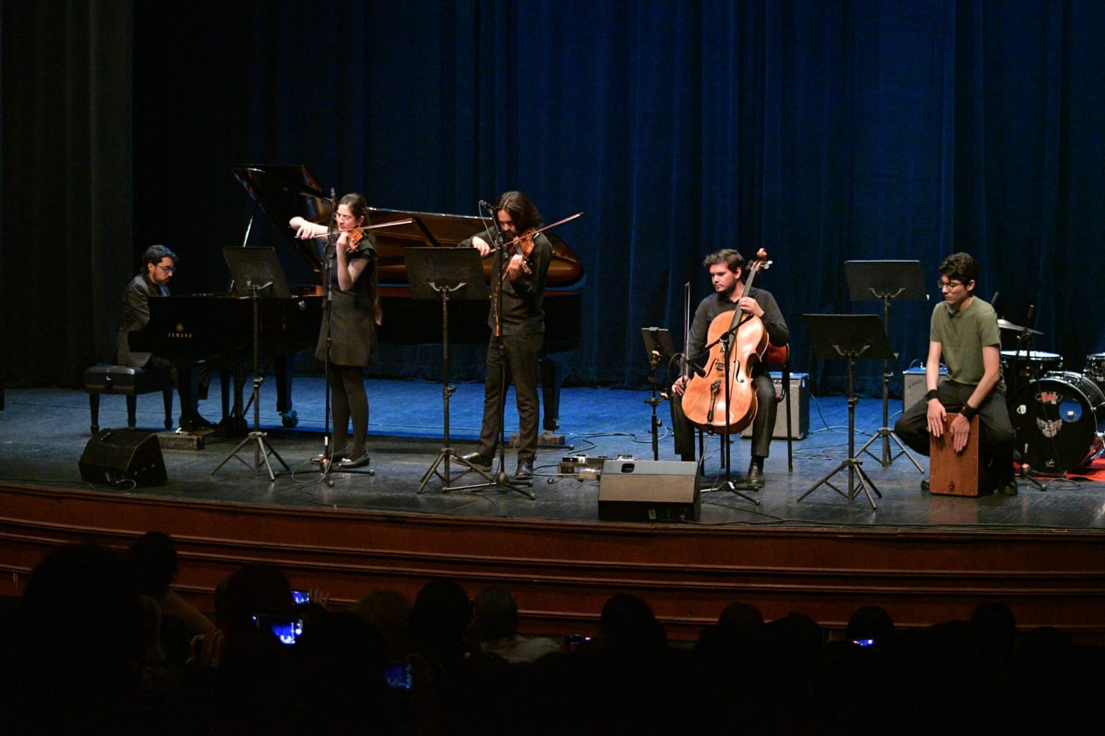 (de izq. a der.) Gustavo Gargallo, Areli Villanueva, Camilo Tavira, Mauricio Torres y Ricardo Herrera.