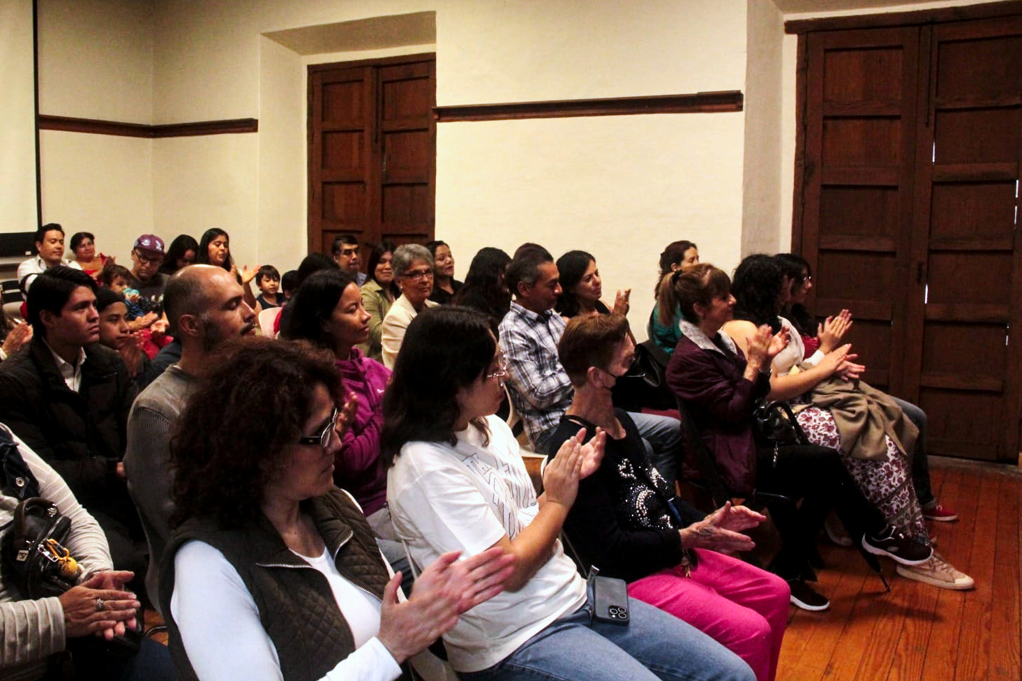 Ricardo Herrera en la UNAM Centro Cultural. Morelia, Michoacán, 2024.