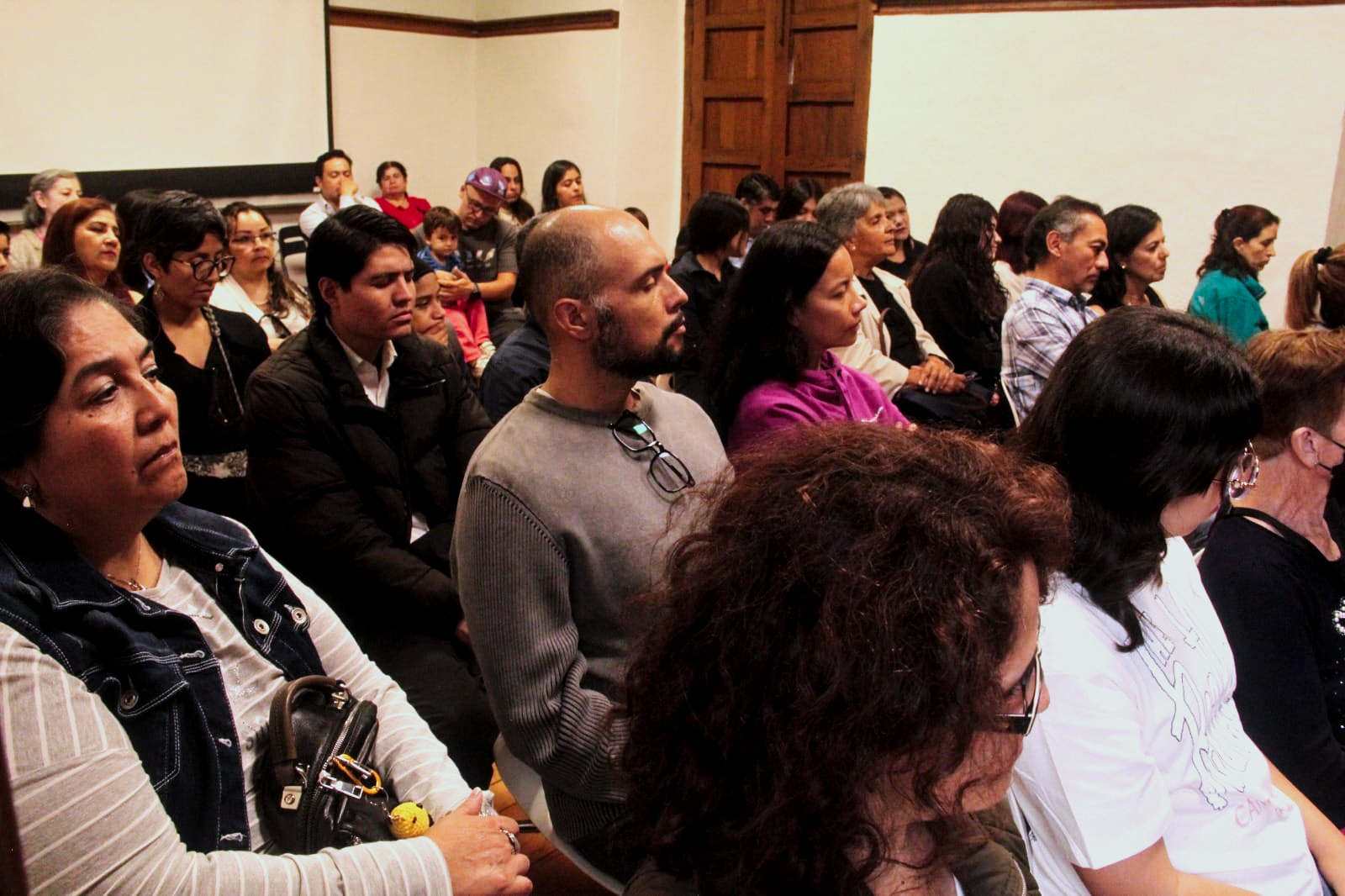 Ricardo Herrera en la UNAM Centro Cultural. Morelia, Michoacán, 2024.