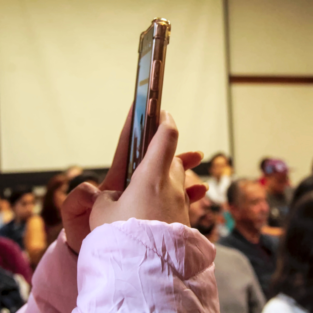 Ricardo Herrera en la UNAM Centro Cultural. Morelia, Michoacán, 2024.